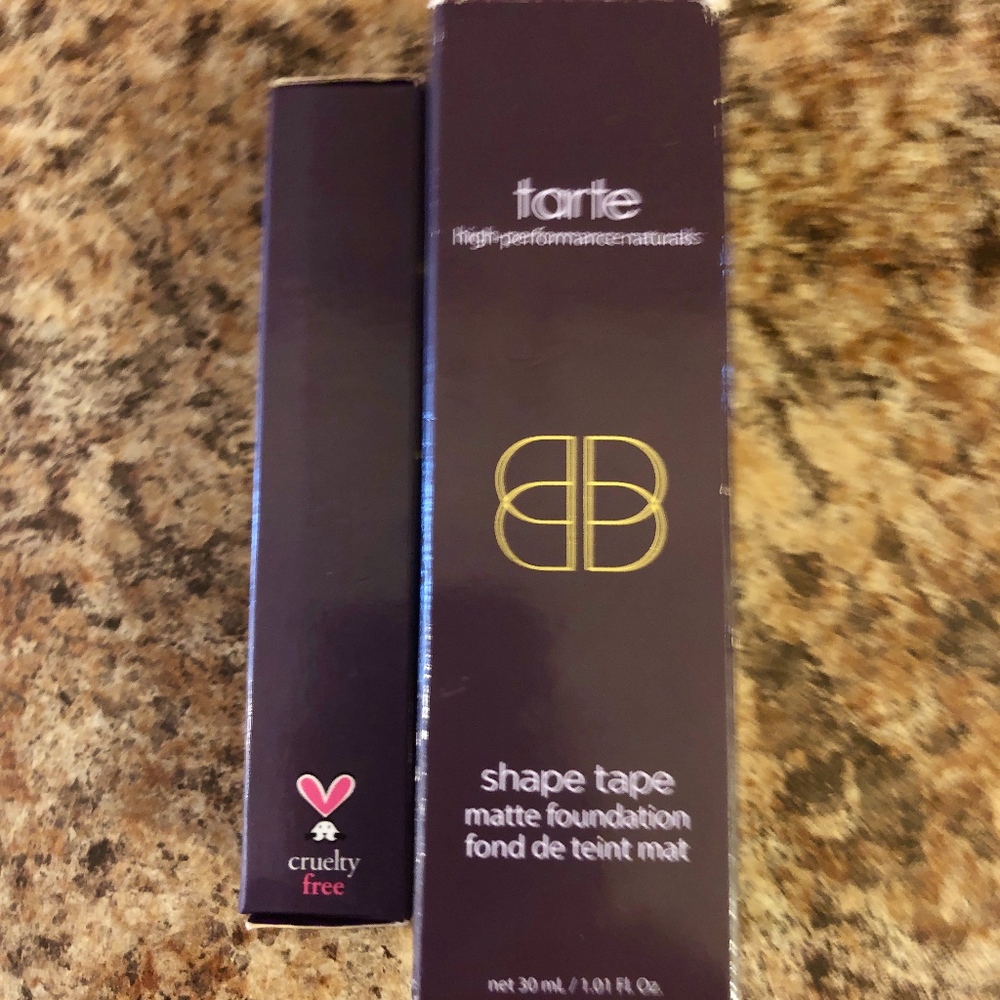 TARTE DOUBLE DUTY SHAPE TAPE FOUNDATION+CONCEALOR
